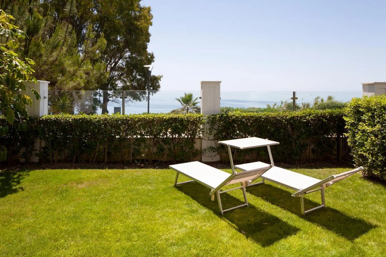 Frontline Beach Ground Floor Apartment With Private Garden, Doncella Beach. Estepona