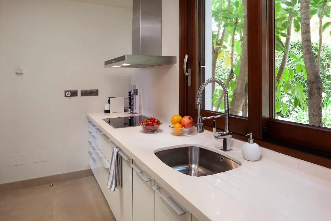 Frontline Beach Ground Floor Apartment With Private Garden, Doncella Beach. Estepona