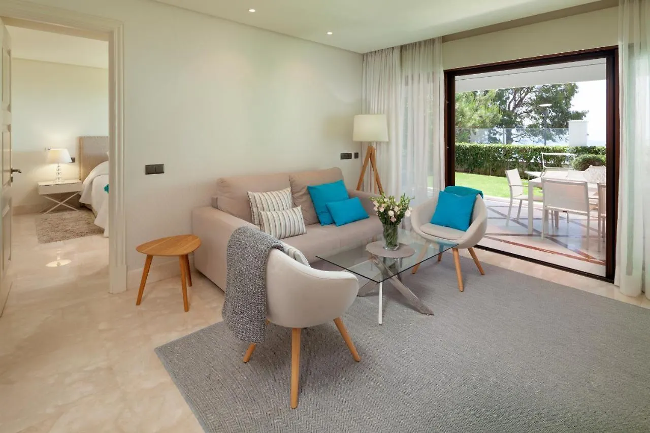 Frontline Beach Ground Floor Apartment With Private Garden, Doncella Beach. Estepona Spain