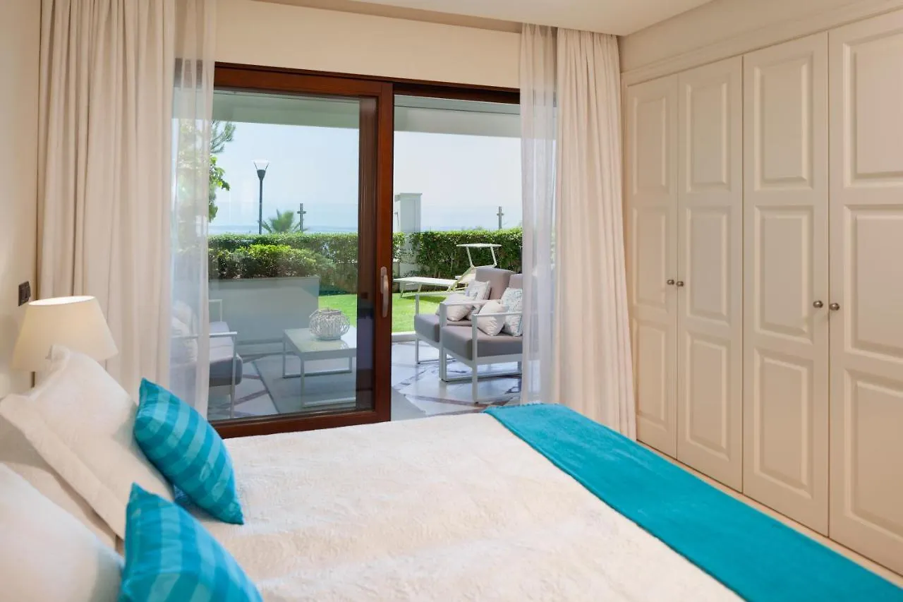 Frontline Beach Ground Floor Apartment With Private Garden, Doncella Beach. Estepona 0*,  Spain