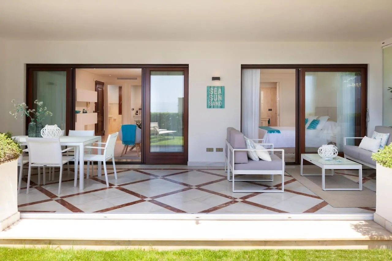 Frontline Beach Ground Floor Apartment With Private Garden, Doncella Beach. Estepona