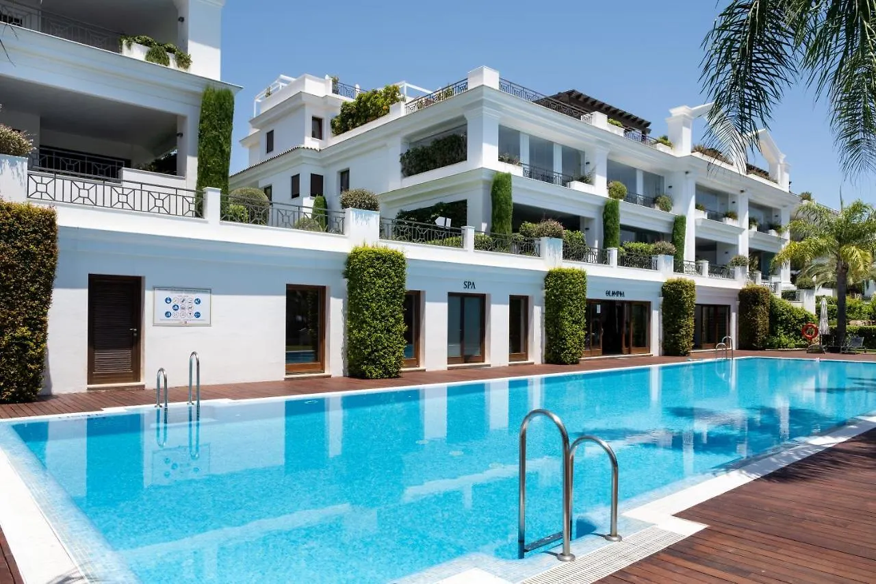 Frontline Beach Ground Floor Apartment With Private Garden, Doncella Beach. Estepona